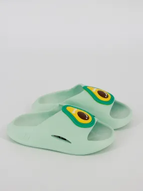 Kids Girl Fruit Slippers Shoes,Light Green