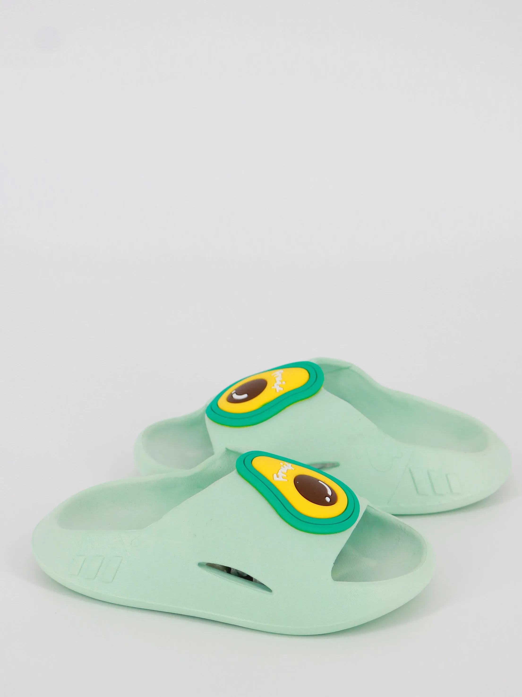 Kids Girl Fruit Slippers Shoes,Light Green