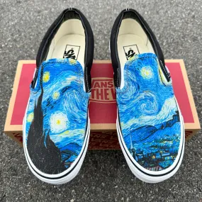 Kids Shoes - Starry Night Slip Ons Starry Night available in Kids Sizing