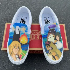 Kids Shoes - Studio Ghibli Custom Slip Ons