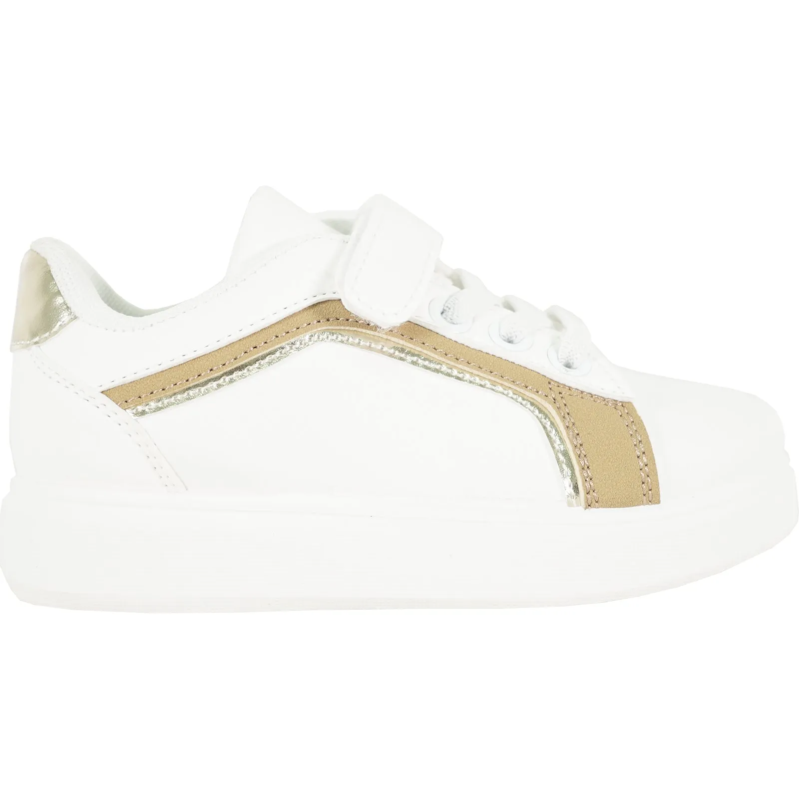 KOZI Kid Fashion Sneaker MG3275KID with Removable Insole Gold