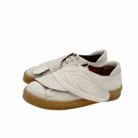 Leaves Hug light beige nubuck sneakers