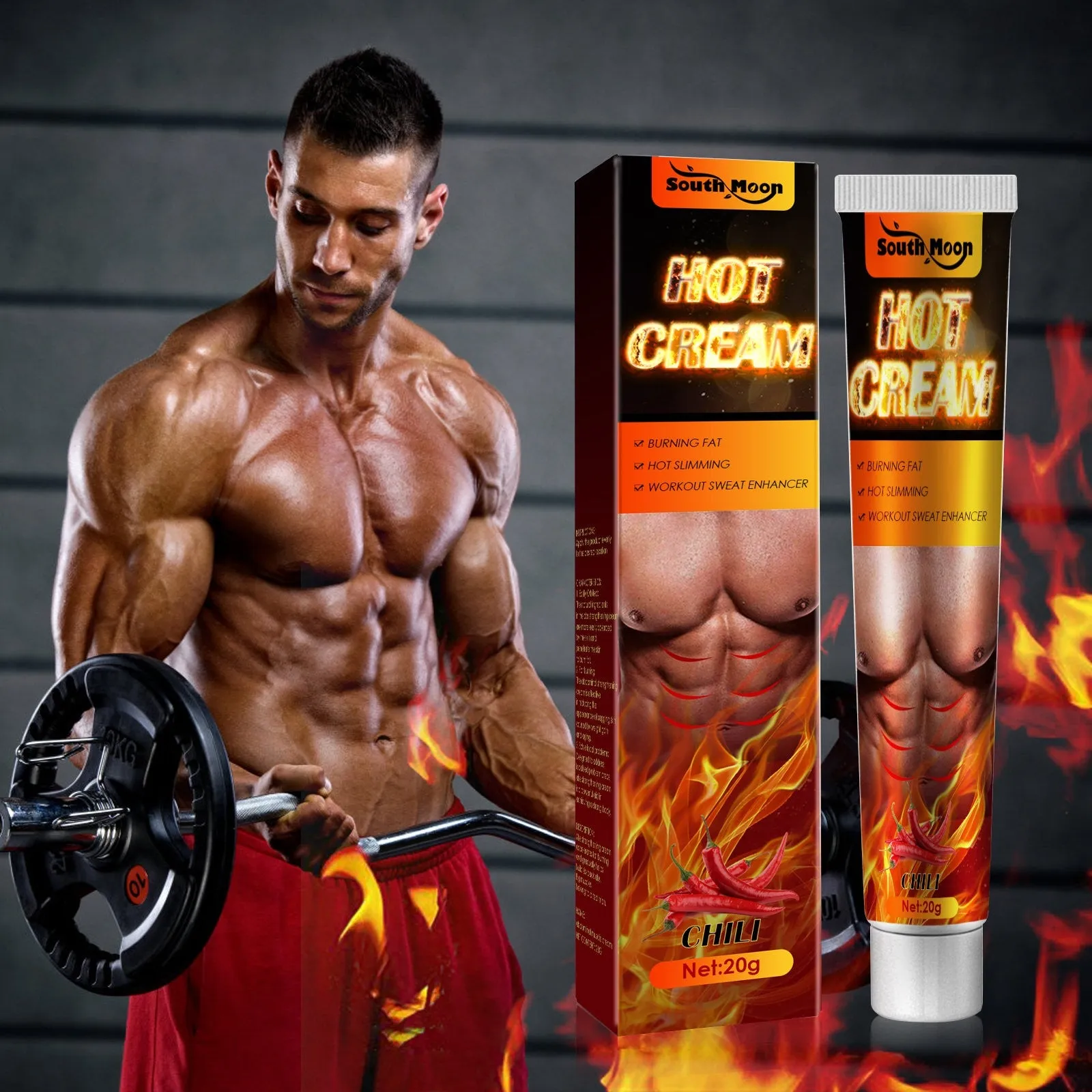 Men & Women Hot Cream Fat Burner Abdominal Muscle Cream