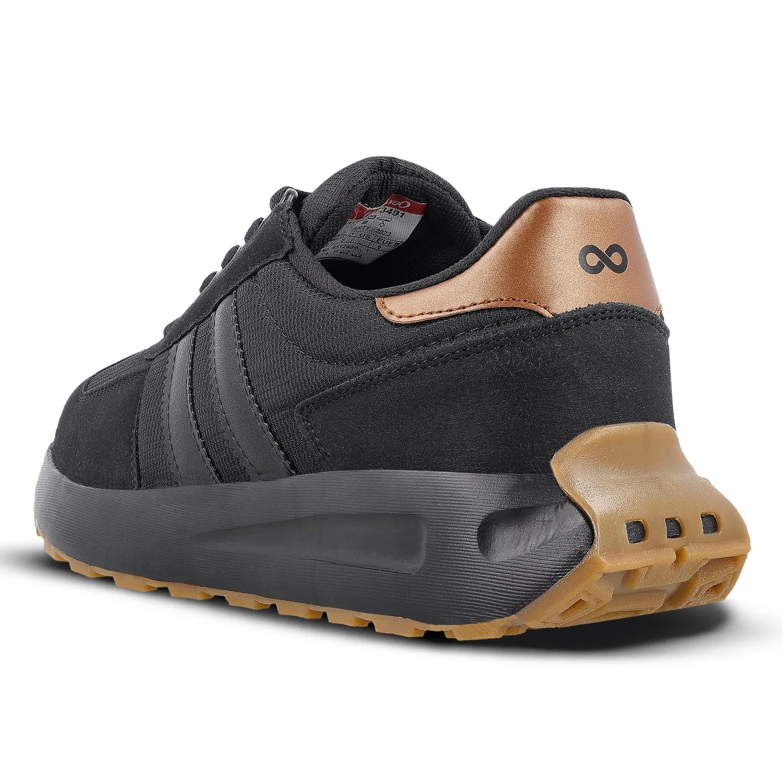 Men's Sports Sneakers - WY3491 Black Black