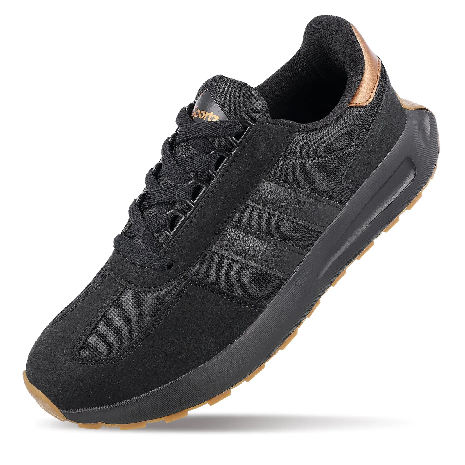 Men's Sports Sneakers - WY3491 Black Black