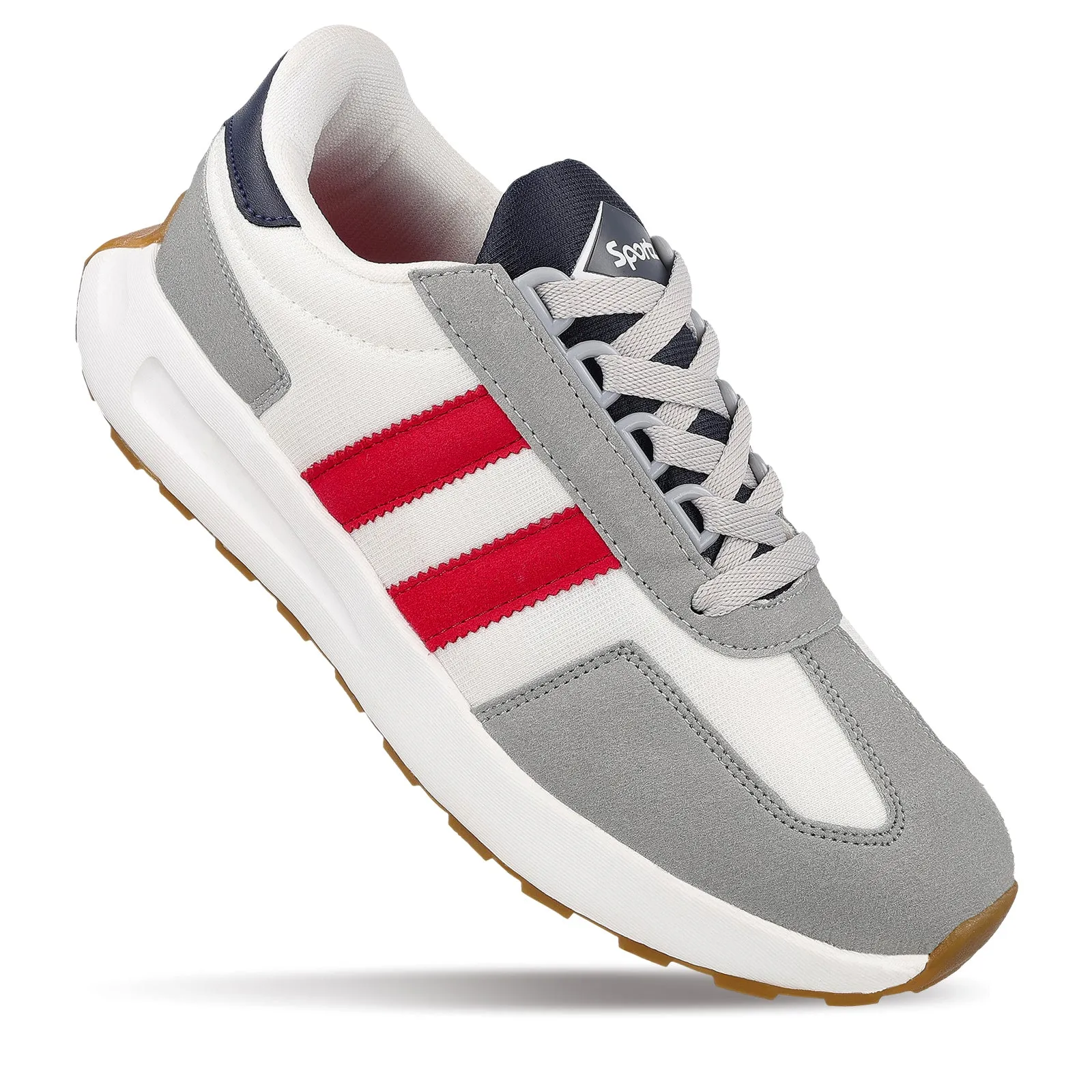 Men's Sports Sneakers - WY3491 White