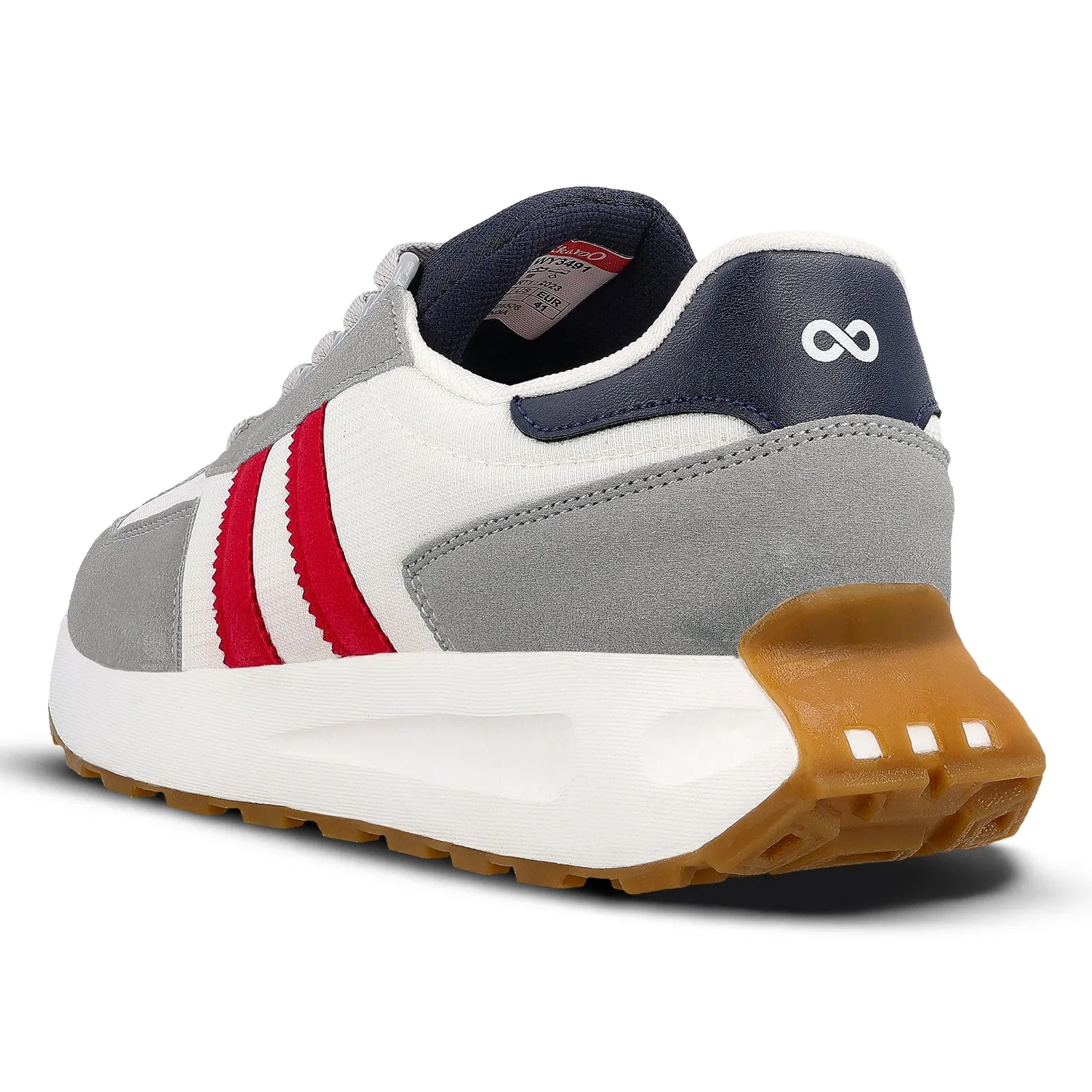 Men's Sports Sneakers - WY3491 White