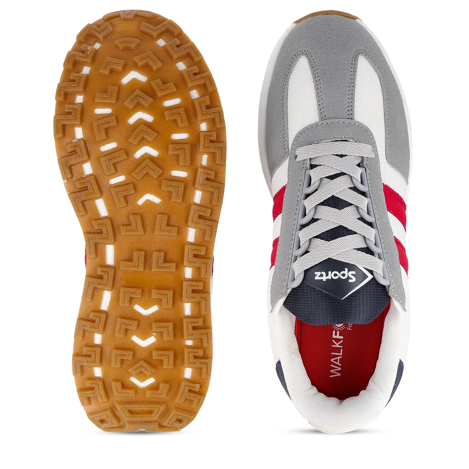 Men's Sports Sneakers - WY3491 White