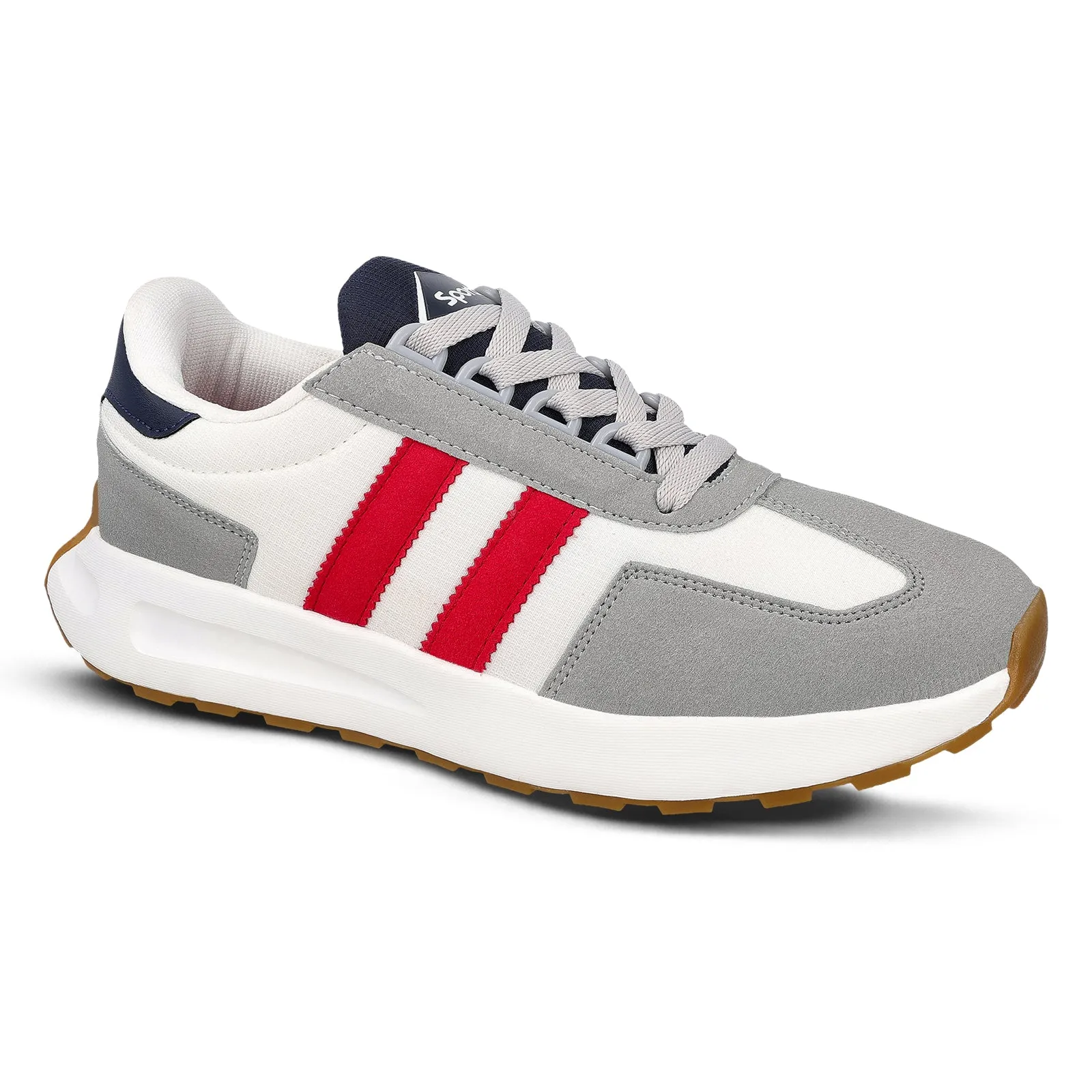Men's Sports Sneakers - WY3491 White