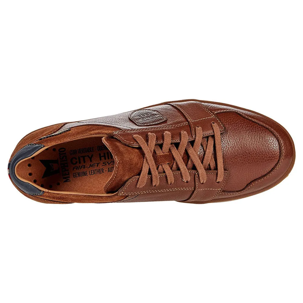 Mephisto Hugh Full Grain Leather Men's Trainers