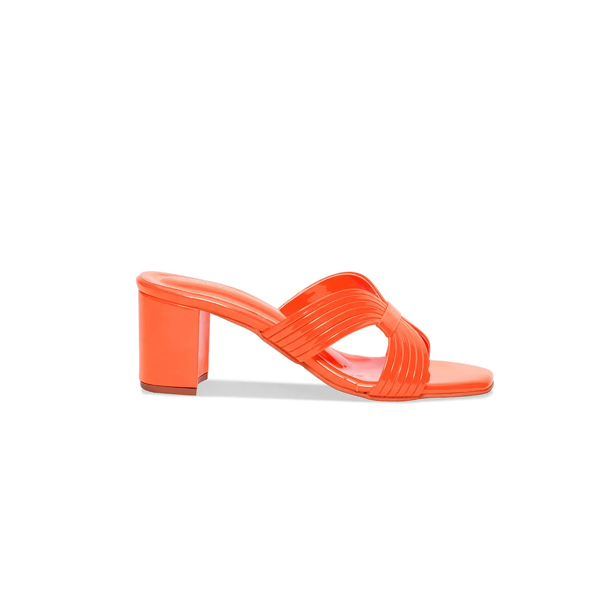 Mimosa Patent Block Heels