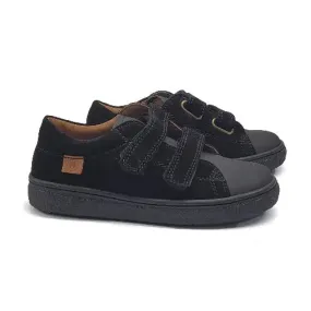 Naturino Carex Black Gum Velcro Sneaker