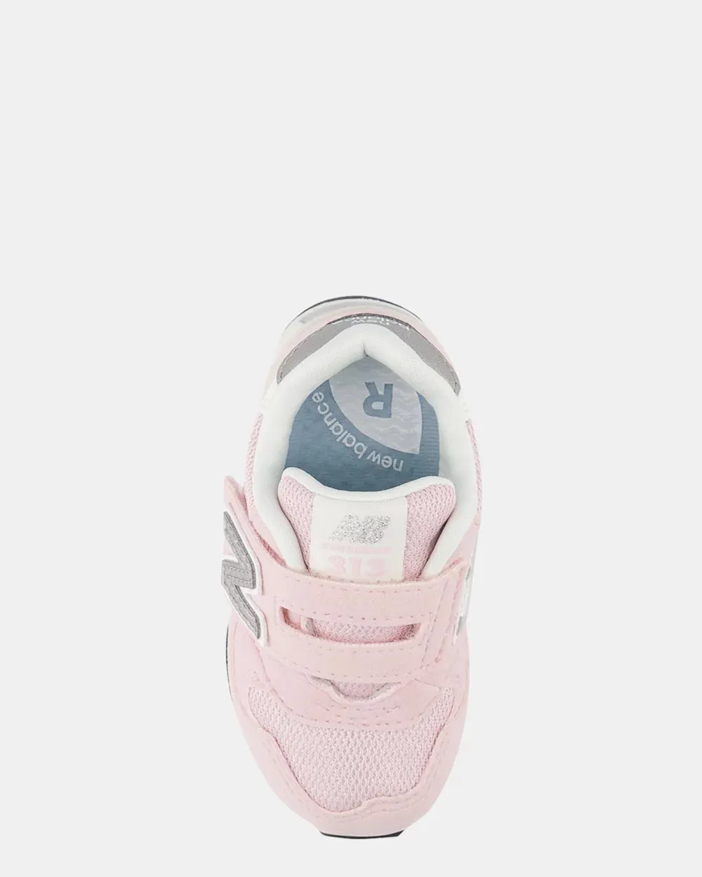 NEW BALANCE KID'S 313 V2 HOOK N'LOOP PINK SNEAKER SHOES
