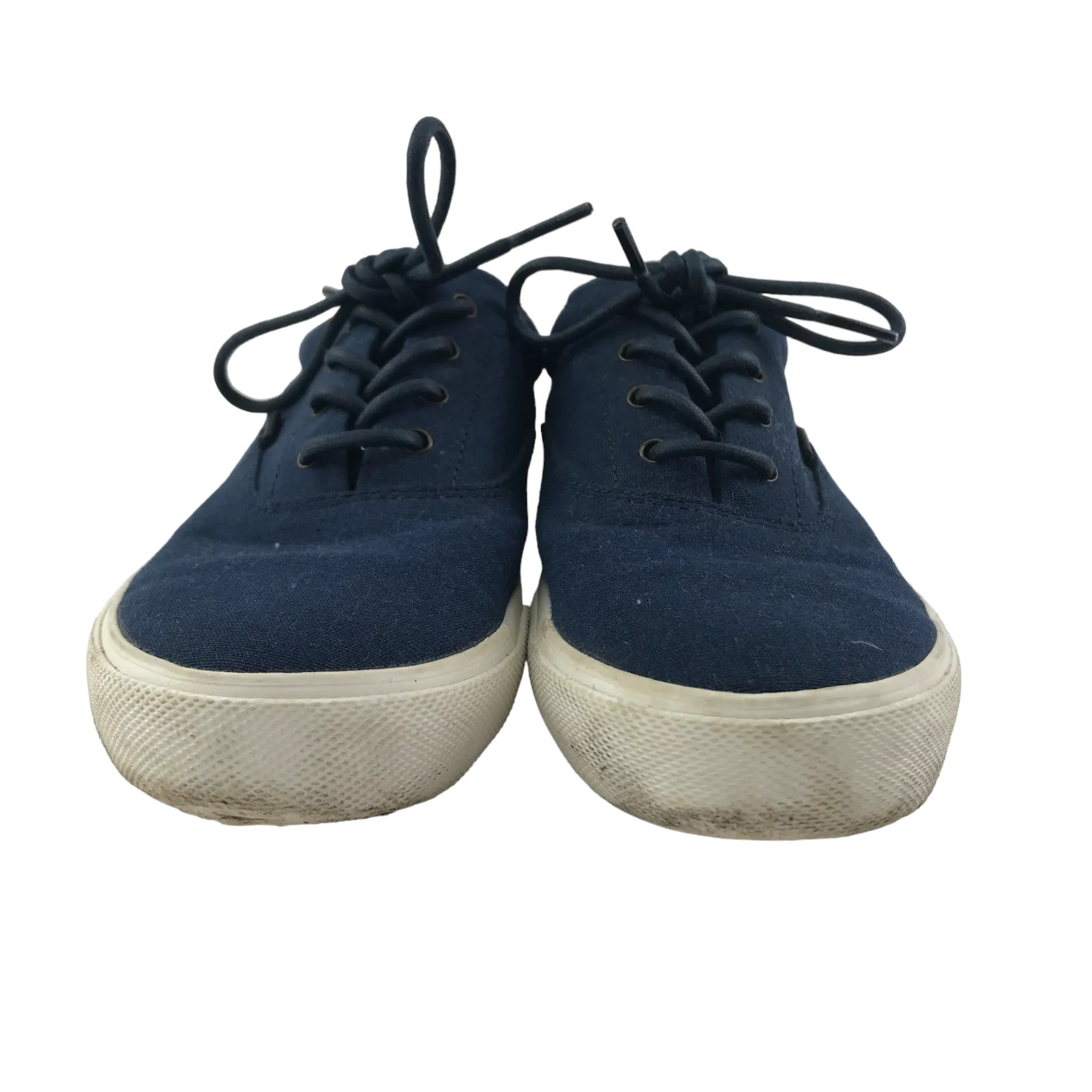 Next Trainers Shoe Size 2 Navy Canvas Plimsolls