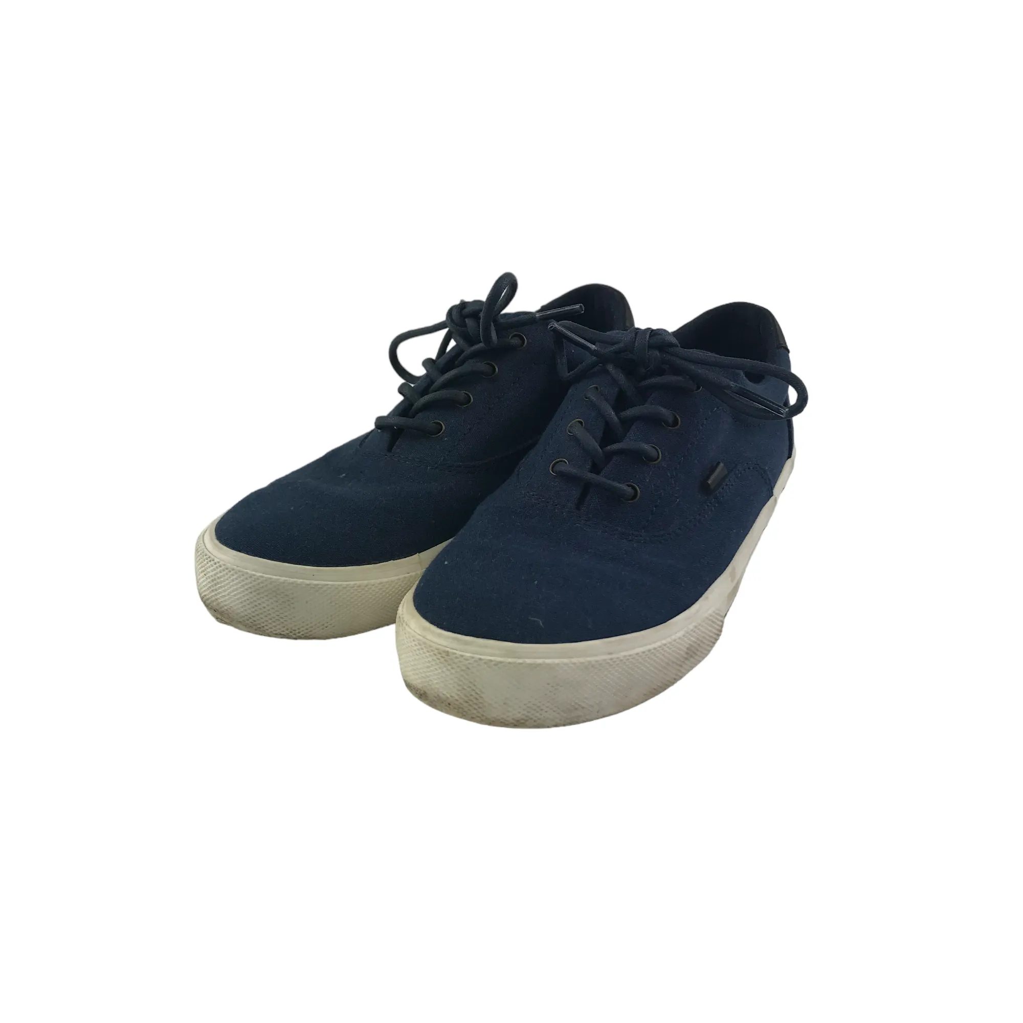 Next Trainers Shoe Size 2 Navy Canvas Plimsolls