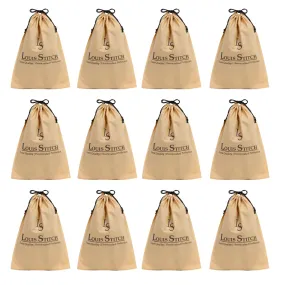Non Woven Shoe Bag Pack Of  12 Beige Plain