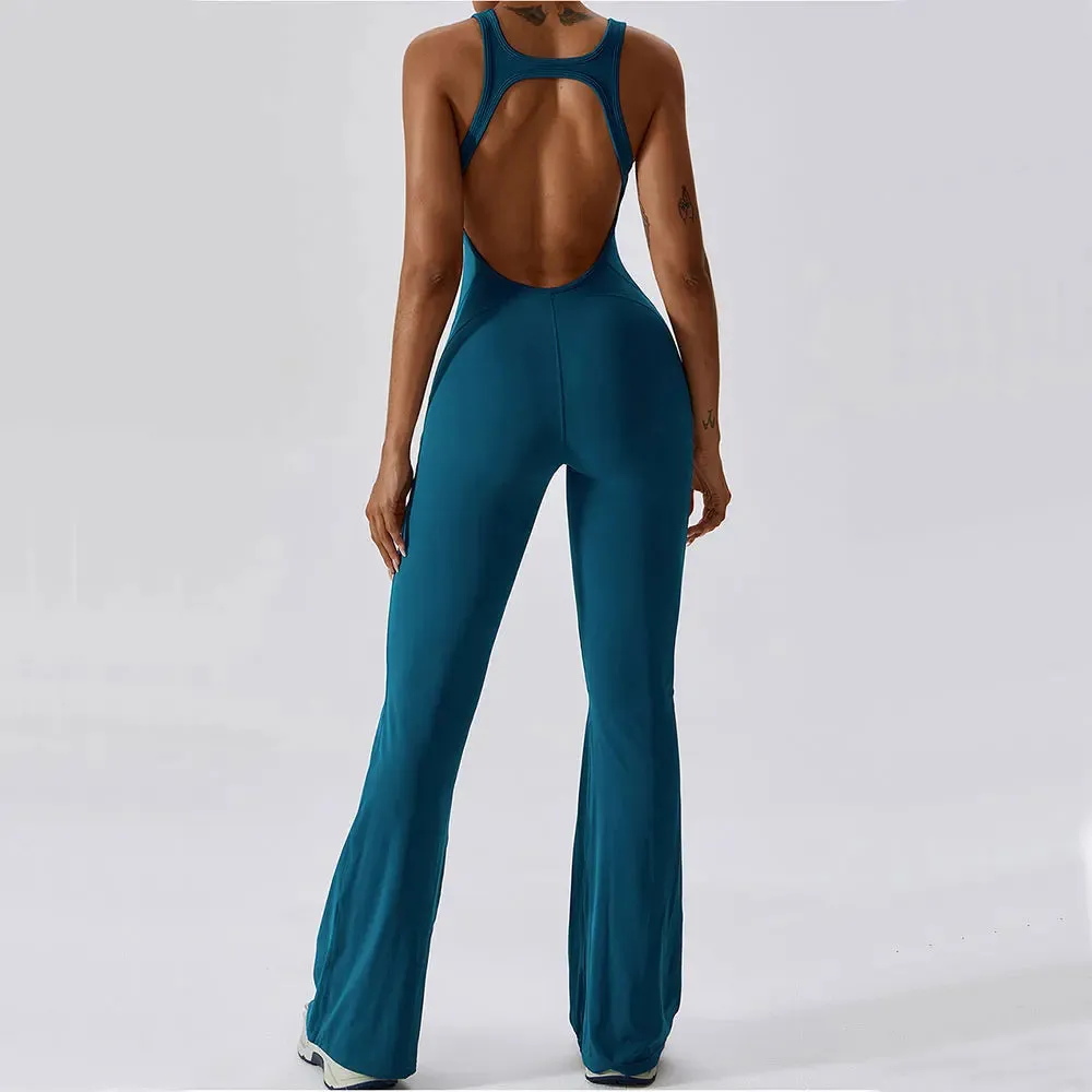 One-Piece Jumpsuit Outfit Activewear Workout Clothes