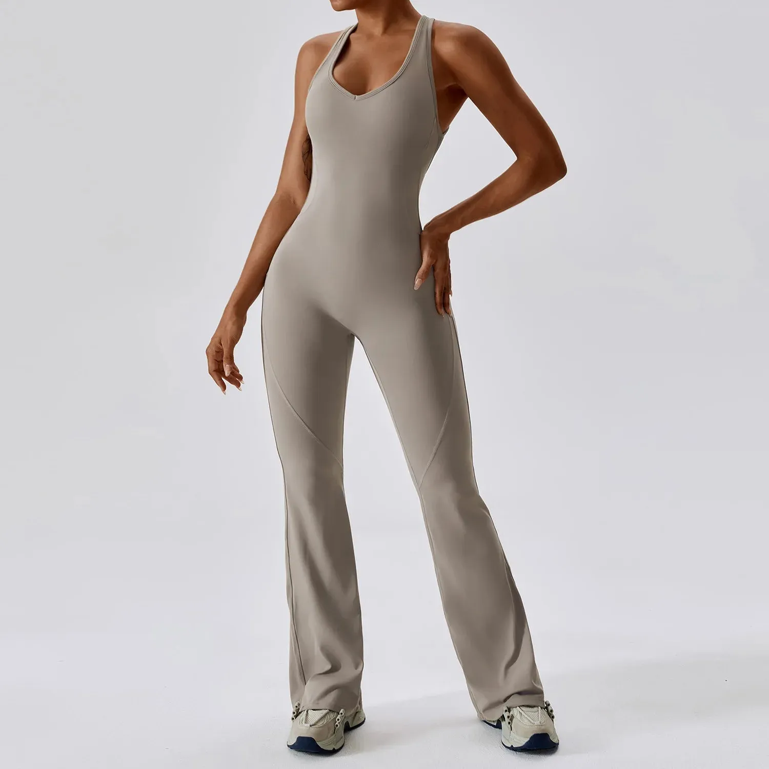 One-Piece Jumpsuit Outfit Activewear Workout Clothes