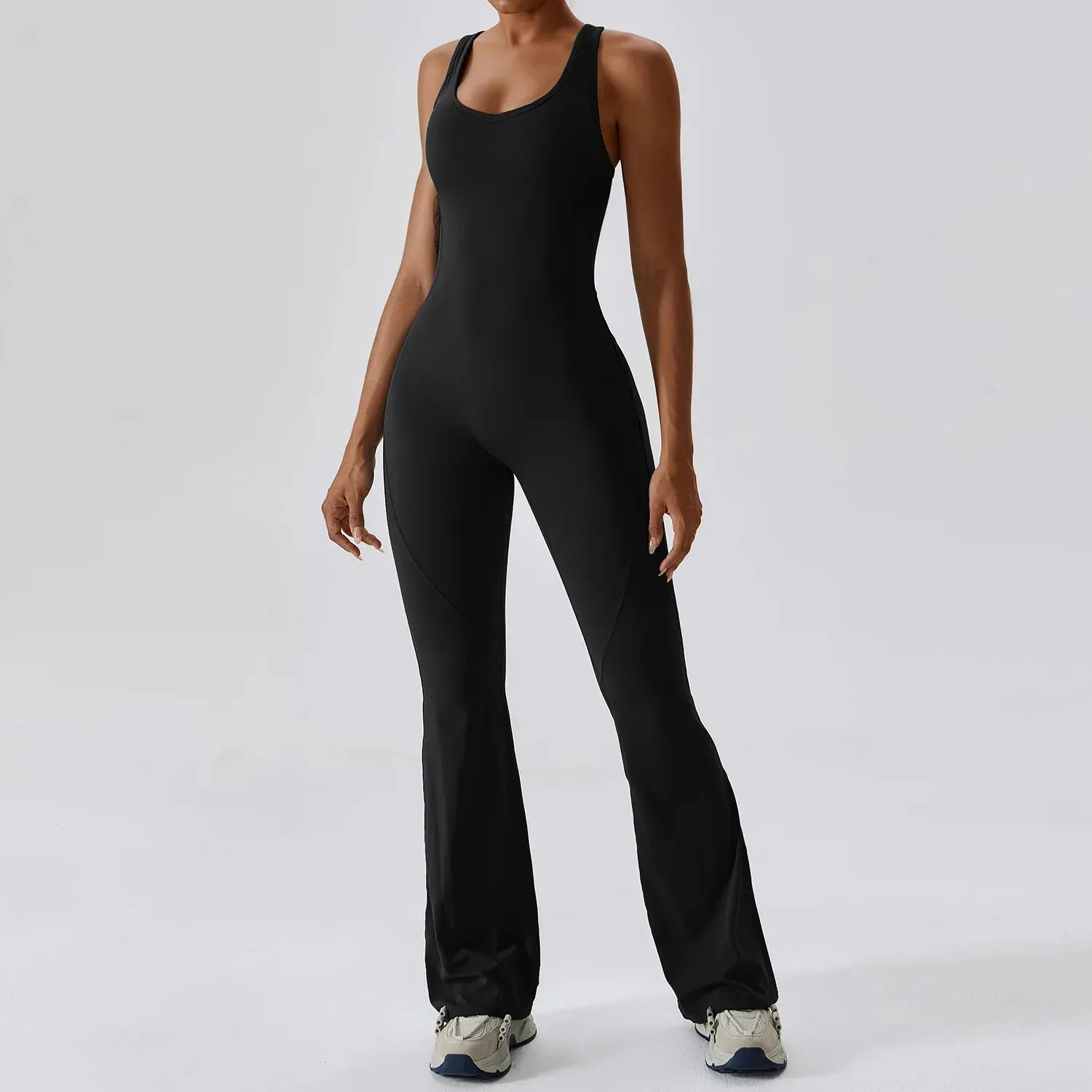 One-Piece Jumpsuit Outfit Activewear Workout Clothes