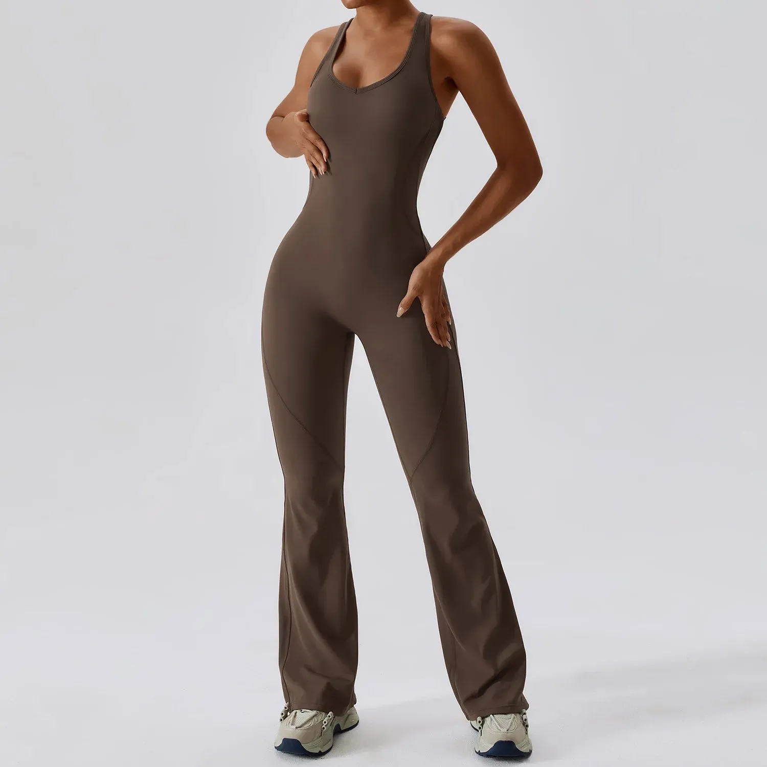 One-Piece Jumpsuit Outfit Activewear Workout Clothes