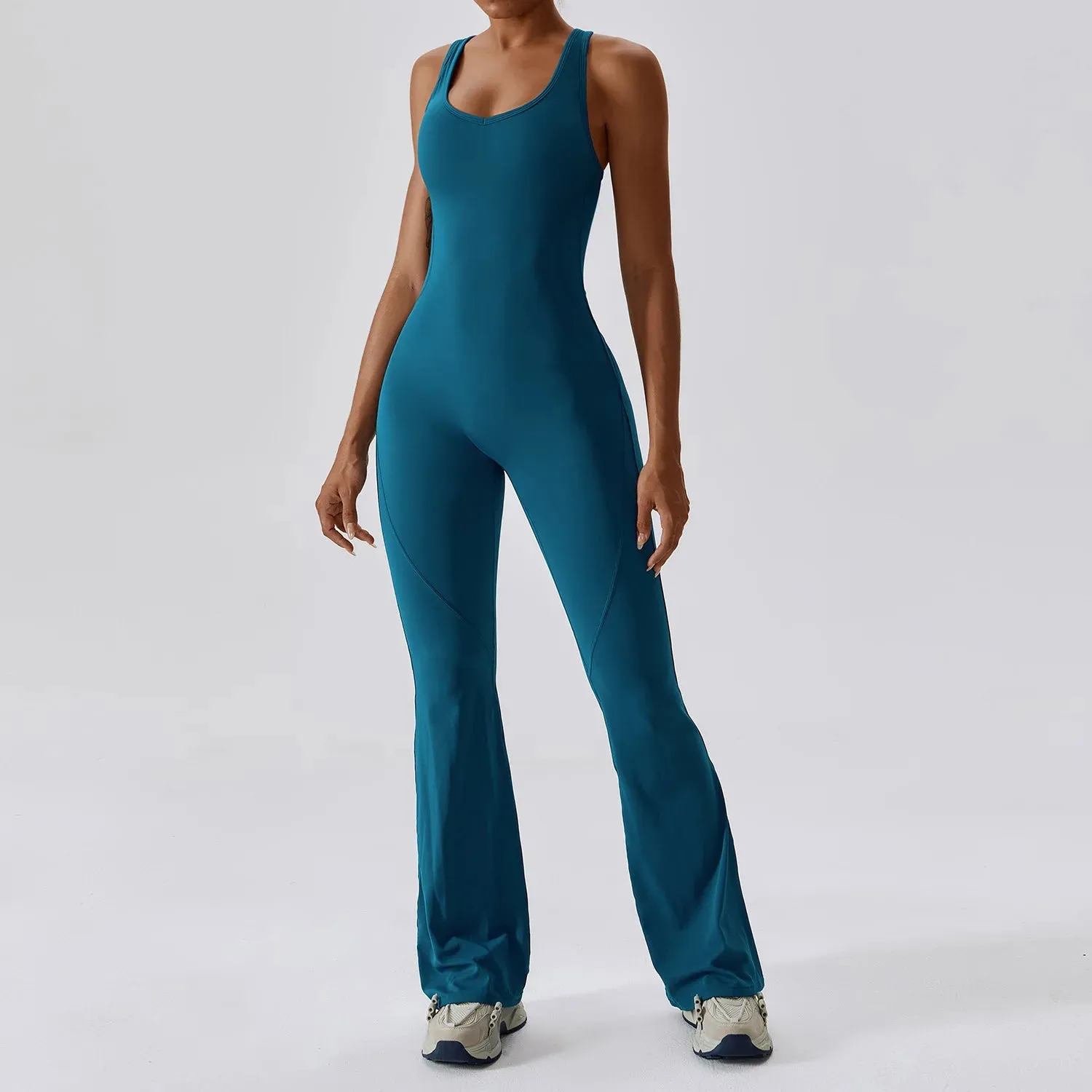 One-Piece Jumpsuit Outfit Activewear Workout Clothes