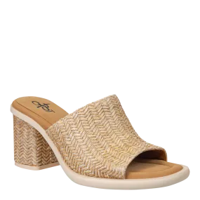 OTBT - BRAVURA in RAFFIA Heeled Sandals