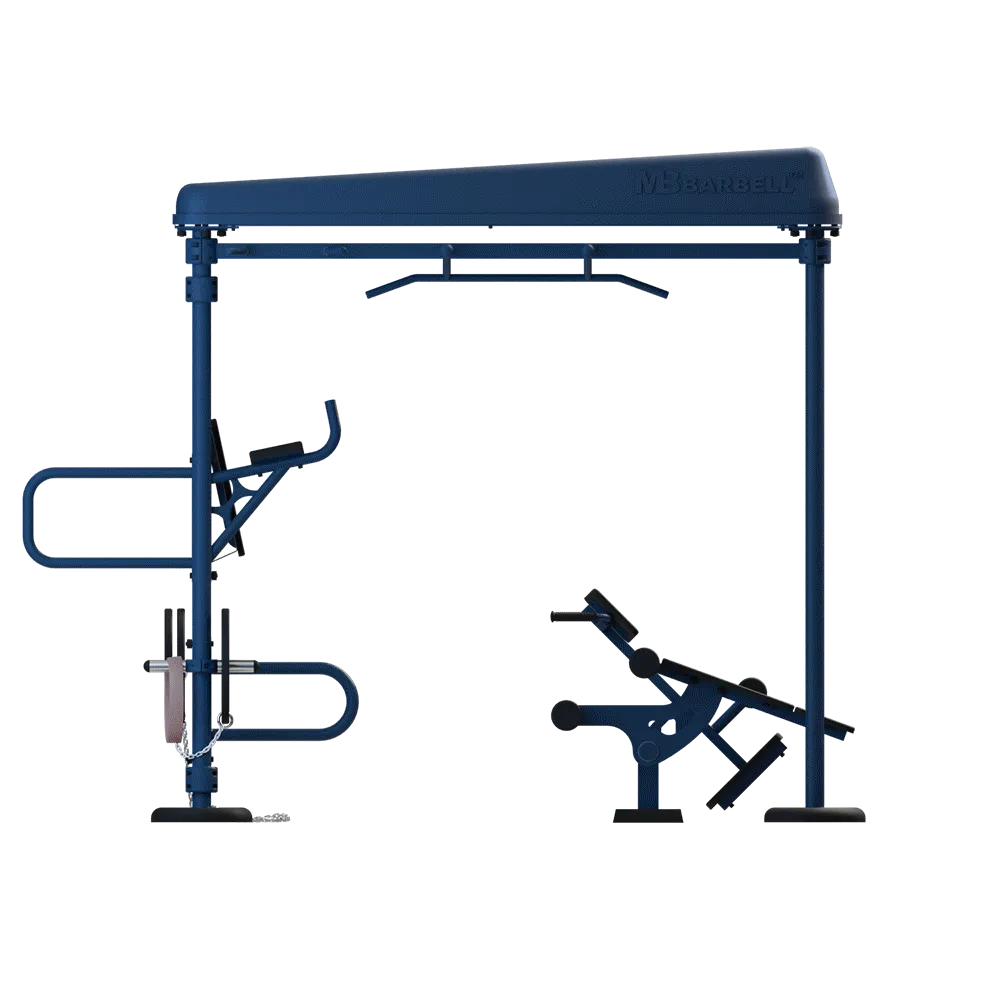 OUTDOOR FITNESS EQUIPMENT STREETBARBELL MULTI WORKOUT STATION