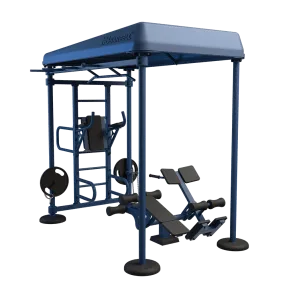 OUTDOOR FITNESS EQUIPMENT STREETBARBELL MULTI WORKOUT STATION