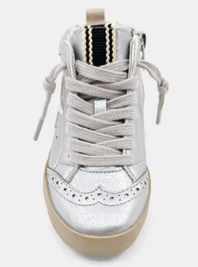 Paulina Toddler - White / Silver