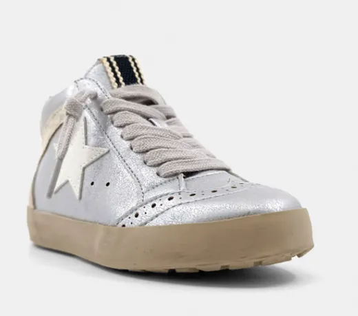 Paulina Toddler - White / Silver