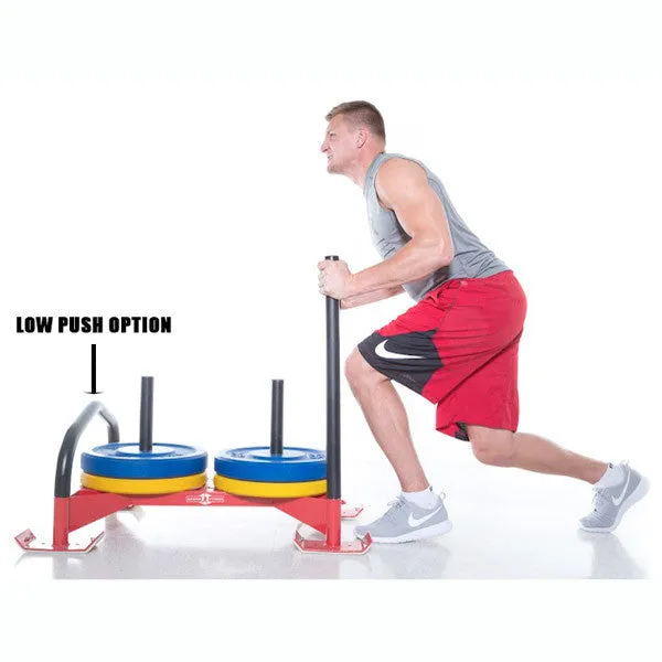 Professional Driving Power Sled Red