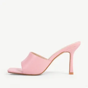 RAID Briya Heeled Mule in Pink
