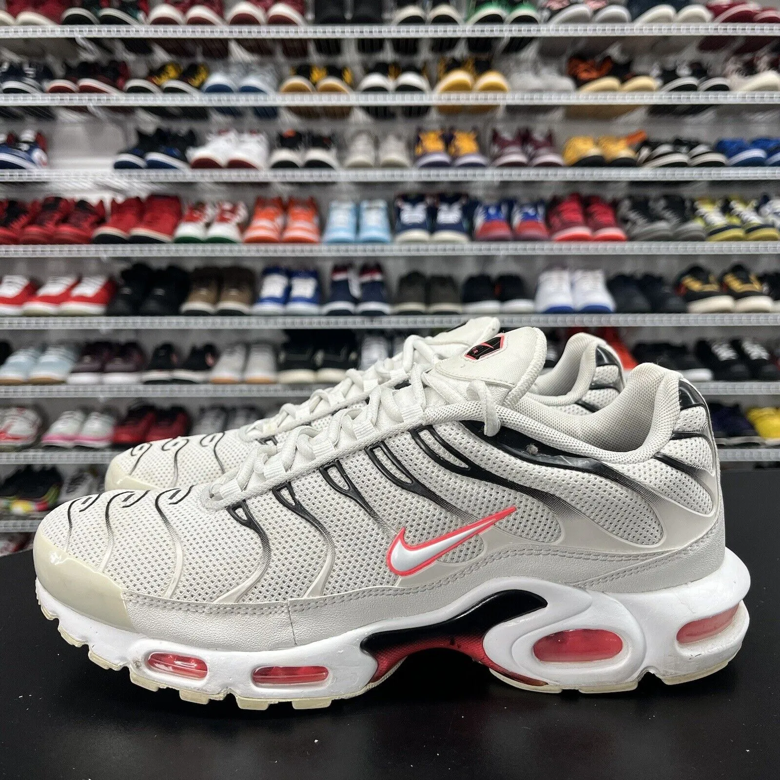 Rare Nike Air Max Plus Light Bone 852630-030 Men's Size 10.5