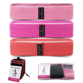 Resistance Bands Set - 3 Levels Red