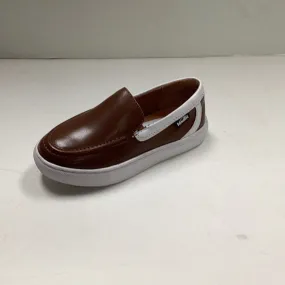 SALE SP23 Venettini Tory Luggage Docker Leather SlipOn Sneaker