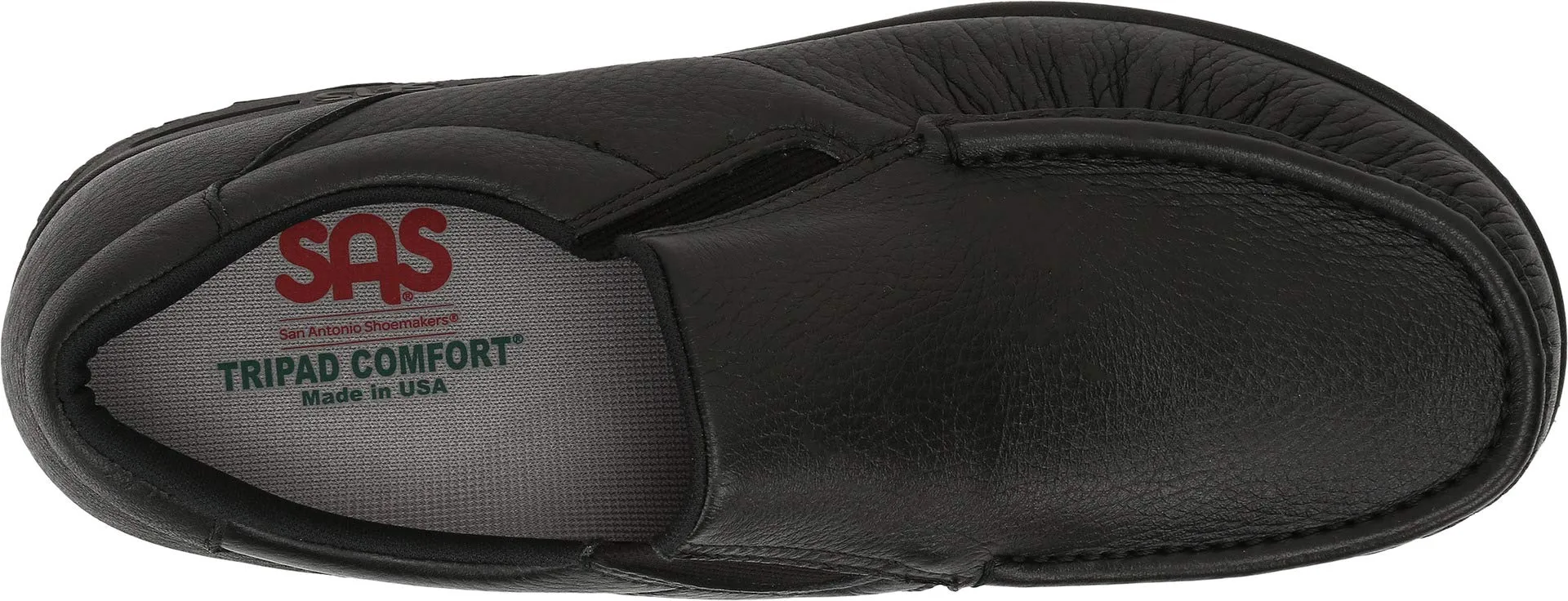 SAS Men's, Navigator Non Slip Loafer Black 10 M