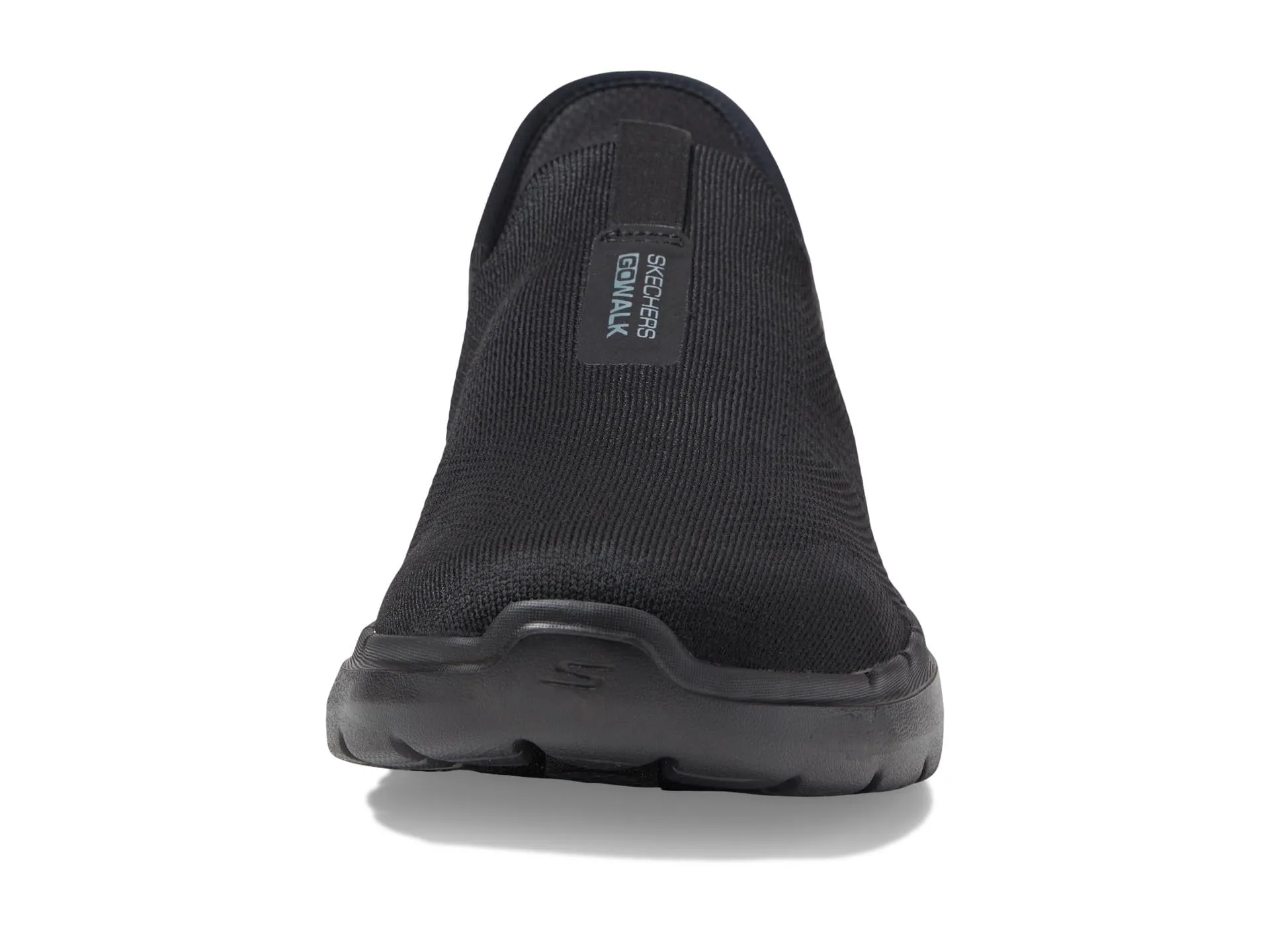 Skechers Men's Gowalk 6 Slip-Ins-Athletic Slip-On Walking Shoes | Casual Sneakers with Memory Foam, Black, 9