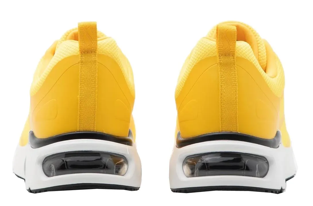 Skechers Tres-Air Revolution Airy Yellow White Mens Trainers Shoes