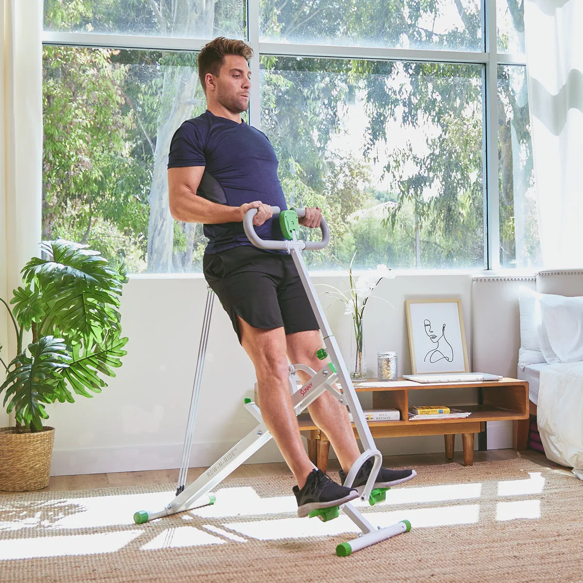 Smart Upright Row-N-Ride® Exerciser in Green