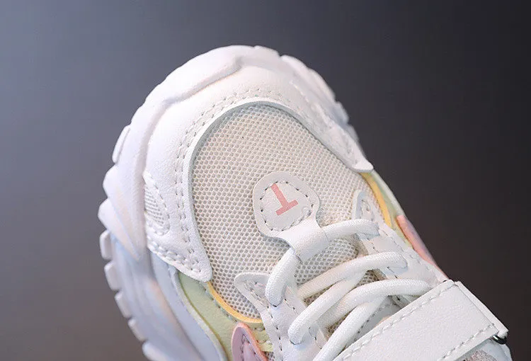 Sporty Color Blocking Sneakers