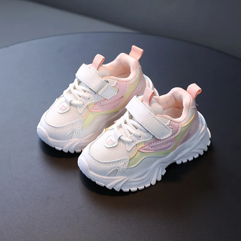 Sporty Color Blocking Sneakers