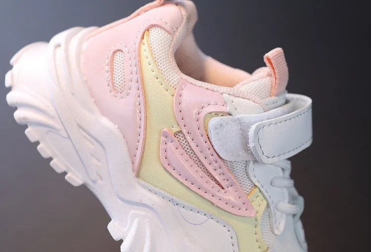 Sporty Color Blocking Sneakers