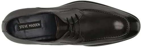 Steve Madden Men's Dyce Monk-Strap Loafer, Grey Leather, 11