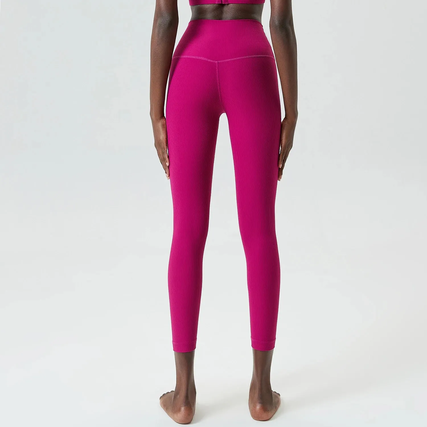 Stylish Women's Striped Leggings for Running, Cycling, Yoga & Fitness - Comfortable Push Up Tights for All Seasons