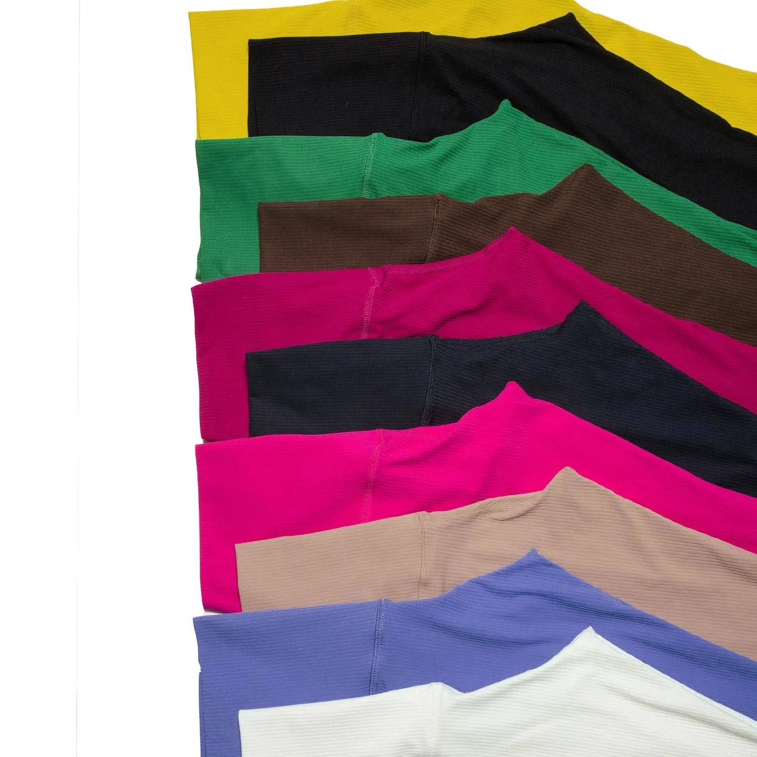 Stylish Women's Striped Leggings for Running, Cycling, Yoga & Fitness - Comfortable Push Up Tights for All Seasons