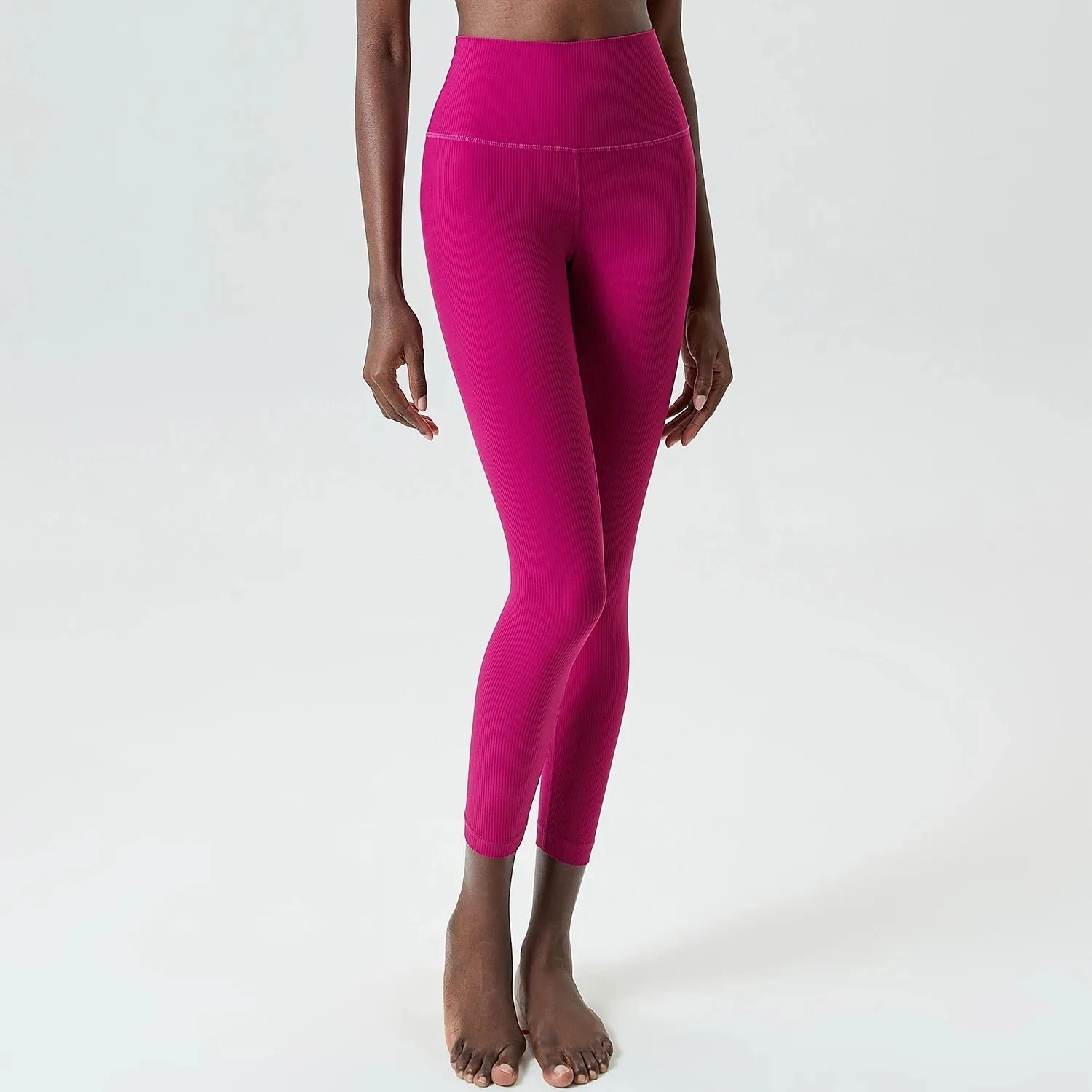 Stylish Women's Striped Leggings for Running, Cycling, Yoga & Fitness - Comfortable Push Up Tights for All Seasons