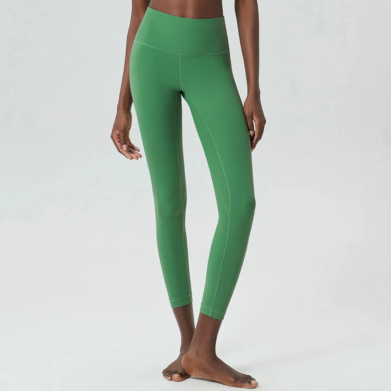 Stylish Women's Striped Leggings for Running, Cycling, Yoga & Fitness - Comfortable Push Up Tights for All Seasons