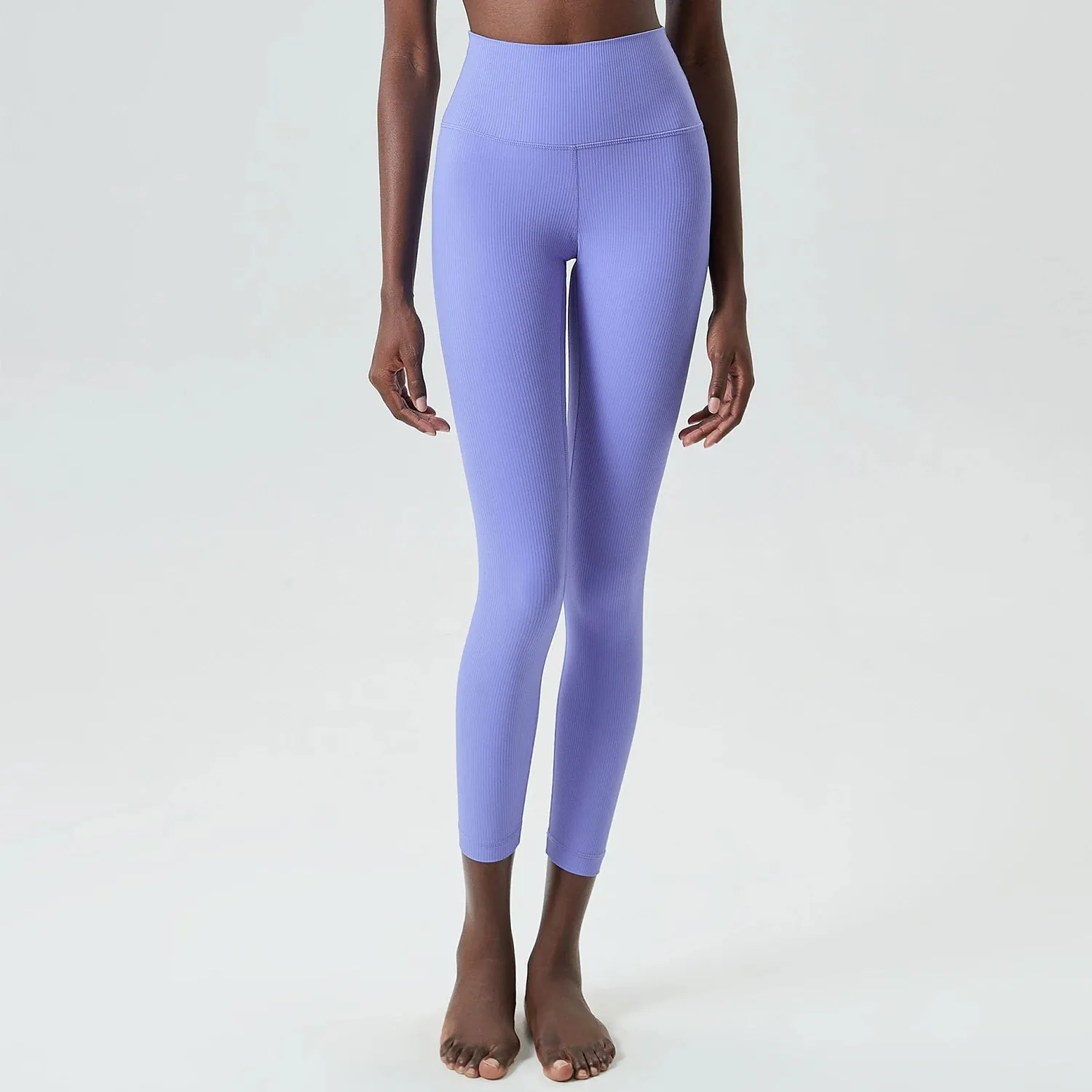 Stylish Women's Striped Leggings for Running, Cycling, Yoga & Fitness - Comfortable Push Up Tights for All Seasons