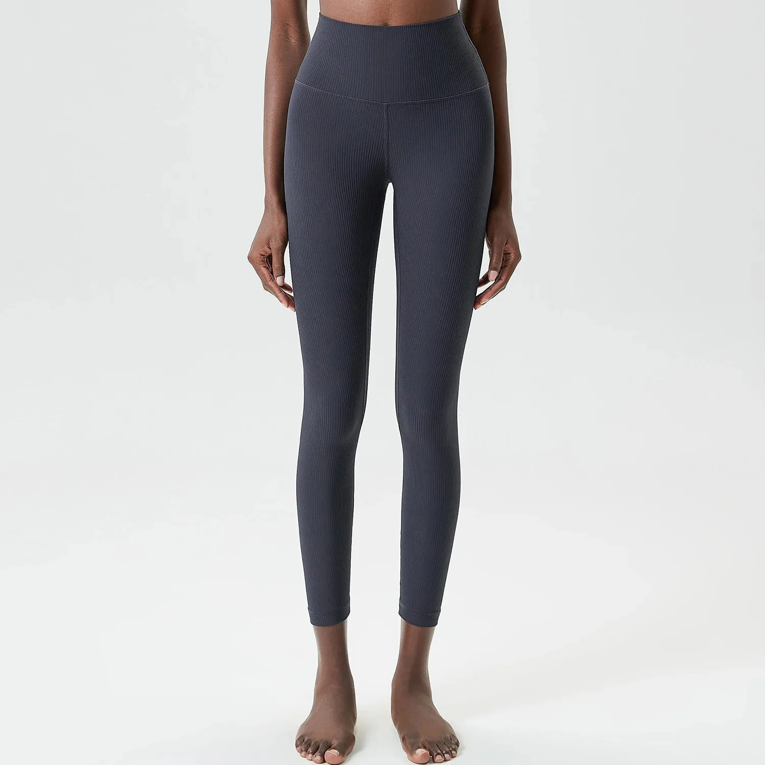 Stylish Women's Striped Leggings for Running, Cycling, Yoga & Fitness - Comfortable Push Up Tights for All Seasons