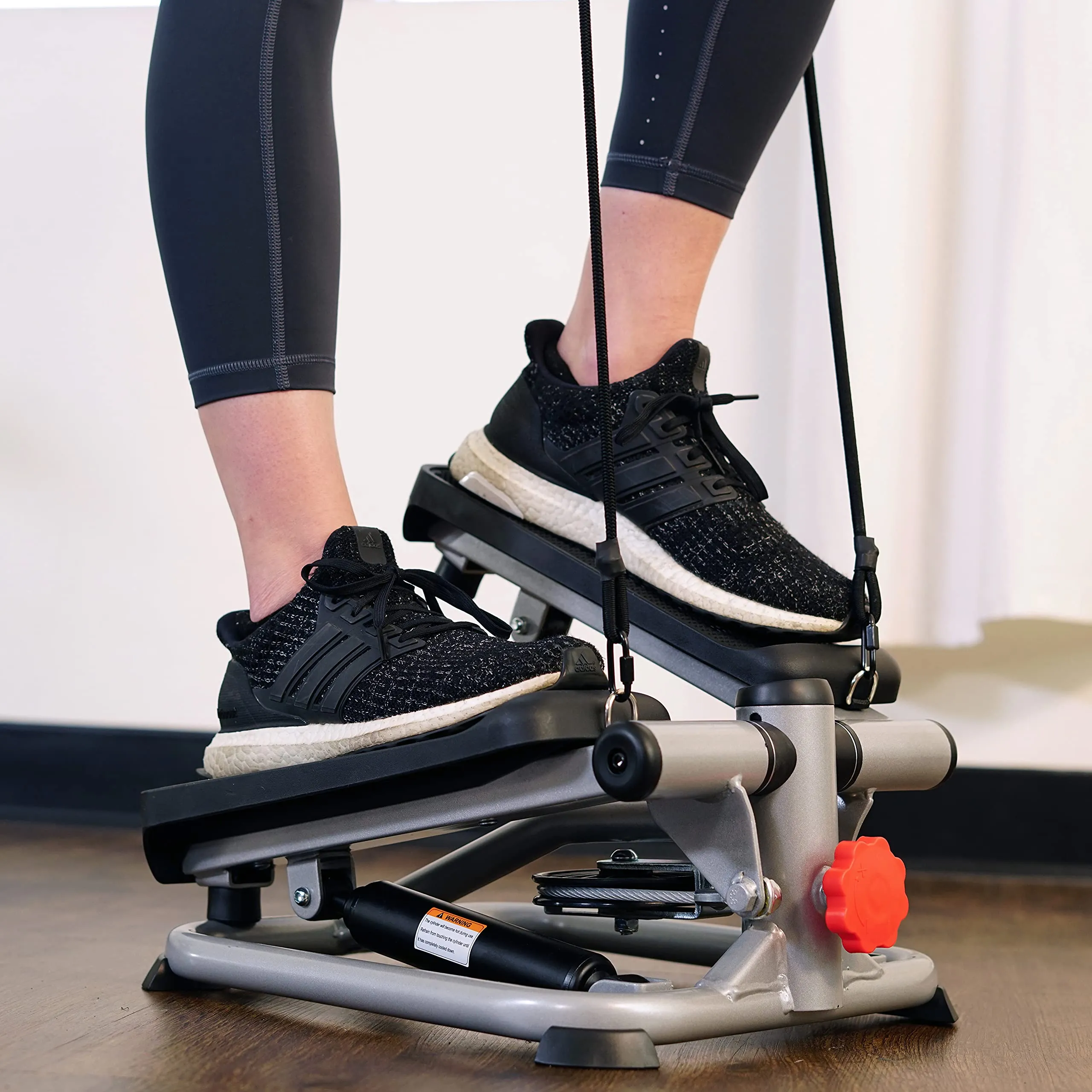 Sunny Health Mini Stair Stepper with Bands